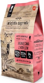 WIEJSKA ZAGRODA Jagnięcina z Krylem bez zbóż dla kotów 10kg - Zdjęcie główne