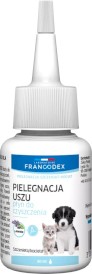 FRANCODEX Płyn do czyszczenia uszu szczeniąt i kociąt 60ml - Zdjęcie główne