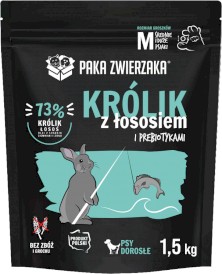 PAKA ZWIERZAKA Królik z Łososiem bez zbóż 1,5kg