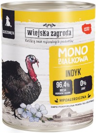 WIEJSKA ZAGRODA Szczenięta Monobiałkowa Indyk 800g - Zdjęcie główne