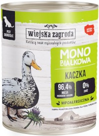 WIEJSKA ZAGRODA Pies Monobiałkowa Kaczka 800g