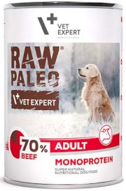 Vet Expert RAW PALEO Adult Monoprotein Wołowina 400g - Zdjęcie główne