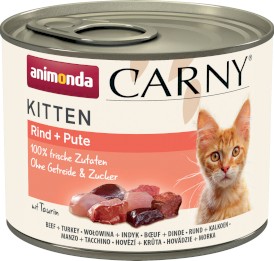 ANIMONDA Carny KITTEN Wołowina Indyk 200g - Zdjęcie główne