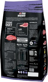 PAN MIĘSKO Cielęcina z Jagnięciną dla psa Seniora 9kg - Zdjęcie nr 2