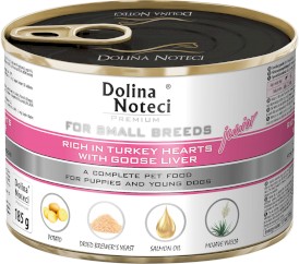 Dolina Noteci Premium Małe Rasy JUNIOR Indyk Gęś 185g - Zdjęcie główne