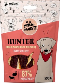 MR.BANDIT Hunter Królik nadziewany Wołowiną 500g - Zdjęcie główne