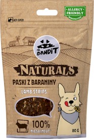 MR.BANDIT Naturals Strips Lamb Paski z Baraniny 80g - Zdjęcie główne