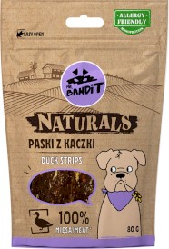 MR.BANDIT Naturals Strips Duck Paski z Kaczki 80g - Zdjęcie główne