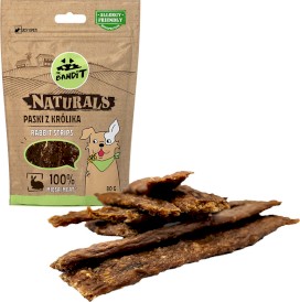 MR.BANDIT Naturals Strips Rabbit Paski z Królika 80g - Zdjęcie nr 2