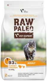 Vet Expert RAW PALEO Adult Indyk Kurczak 2kg - Zdjęcie główne