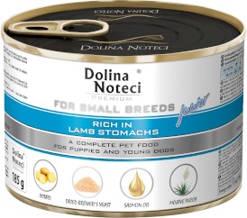 Dolina Noteci Premium Małe Rasy JUNIOR Żołądki Jagnięce 185g - Zdjęcie główne