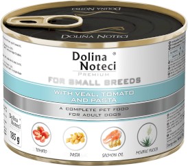 DOLINA NOTECI PREMIUM Małe Rasy Cielęcina Pomidory 185g - Zdjęcie główne