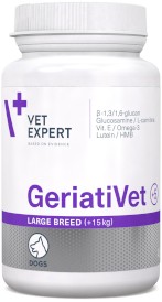 VET EXPERT GeriatiVet Dog Large Breed dla starszych psów 45tab. - Zdjęcie główne
