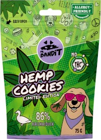 MR.BANDIT Hemp Cookies Duck Kaczka z Konopią 75g - Zdjęcie główne
