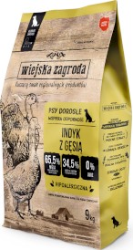 WIEJSKA ZAGRODA Indyk z Gęsią bez zbóż M 9kg