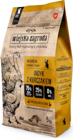WIEJSKA ZAGRODA Indyk z Kurczakiem dla kociąt 5kg - Zdjęcie główne