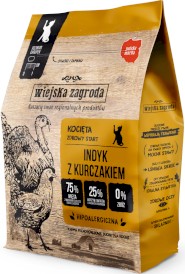 WIEJSKA ZAGRODA Indyk z Kurczakiem dla kociąt 400g - Zdjęcie główne