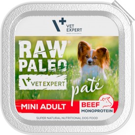 Vet Expert RAW PALEO Mini Adult Monoprotein Beef 150g - Zdjęcie główne