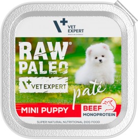 Vet Expert RAW PALEO Mini Puppy Monoprotein Beef 150g - Zdjęcie główne