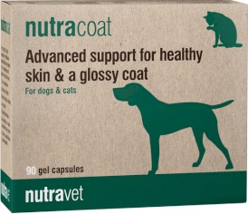 NUTRAVET NutraCoat na skórę sierść dla psów i kotów 90tab - Zdjęcie nr 2