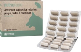NUTRAVET NutraPlaque na zęby dla psów i kotów 120tab - Zdjęcie główne