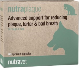 NUTRAVET NutraPlaque na zęby dla psów i kotów 60tab - Zdjęcie nr 2