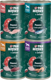PAN MIĘSKO z Ziołami Pasztet z Tuńczykem dla psa 400g - Zdjęcie nr 2