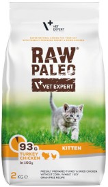 Vet Expert RAW PALEO Kitten Indyk Kurczak 2kg - Zdjęcie główne