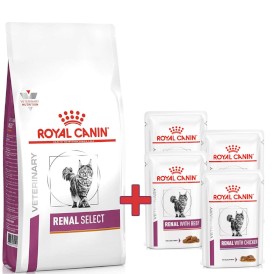 ROYAL CANIN VET RENAL SELECT Feline 2kg + GRATIS SASZETKI !
