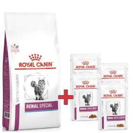 ROYAL CANIN VET RENAL Special Feline 4kg + GRATIS SASZETKI !