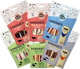 MR.BANDIT Sandwich Chicken Fish Kurczak Ryba 500g - Zdjęcie główne