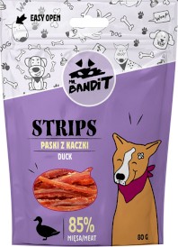 MR.BANDIT Strips Duck Paski z Kaczki 80g - Zdjęcie główne