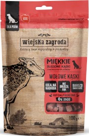 WIEJSKA ZAGRODA Wołowe Kąski Przysmak dla psa 100g - Zdjęcie główne
