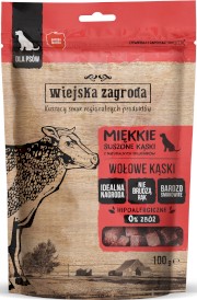 WIEJSKA ZAGRODA Wołowe Kąski Przysmak dla psa 100g