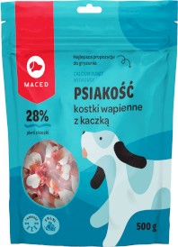 MACED Psiakość Kostki Wapienne z Kaczką 500g - Zdjęcie główne