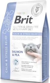 BRIT GF Veterinary Diet CALM / STRESS RELIEF Cat 2kg - Zdjęcie główne