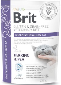 BRIT GF Veterinary Diet Gastrointestinal-LOW FAT Cat 400g - Zdjęcie główne