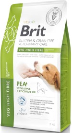 BRIT GF Veterinary Diet VEG HIGH FIBRE Dog 400g
