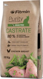 FITMIN Cat Purity GF Castrate Pierś Kurczaka bez zbóż 10kg