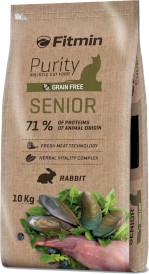 FITMIN Cat Purity GF Senior Królik Bez zbóż 10kg - Zdjęcie główne