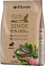 FITMIN Cat Purity GF Senior Królik Bez zbóż 1,5kg