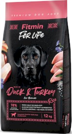FITMIN Dog For Life Duck / Turkey Kaczka Indyk 12kg - Zdjęcie główne