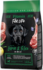 FITMIN Dog For Life Lamb / Rice Jagnięcina Ryż 2,5kg - Zdjęcie główne