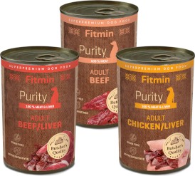 FITMIN Purity GF Adult Beef / Liver Wołowina Wątroba 400g - Zdjęcie nr 3