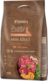 FITMIN Purity GF Adult Mini Beef Wołowina ziemniaki 4kg