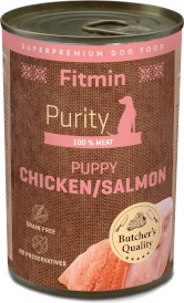 FITMIN Purity GF Puppy Chicken Salmon Kurczak Łosoś 400g - Zdjęcie główne