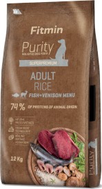 FITMIN Purity Rice Adult Fish Venison Ryba Dziczyzna 12kg