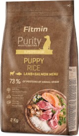 FITMIN Purity Rice Puppy Lamb Salmon Jagnięcina Łosoś 2kg