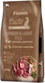 FITMIN Purity Rice Senior / Light Venison Lamb 12kg - Zdjęcie główne