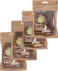 FITMIN Purity Snax Bones Liver Wątróbka Kości 2szt. - Zdjęcie główne